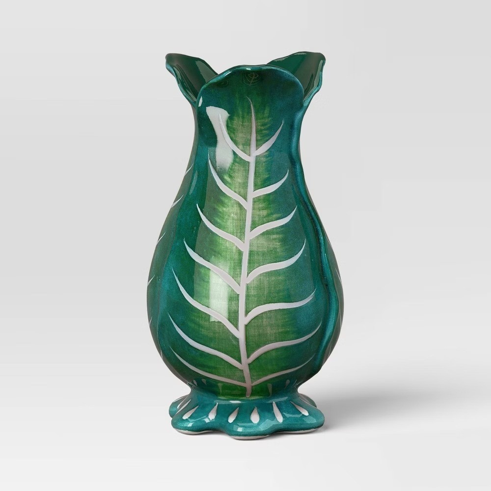 Fall Cabbage Vase Green - Threshold, Target